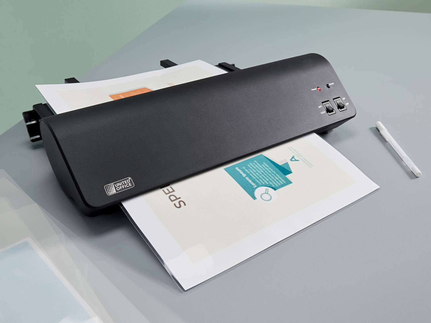 Plastificatore A3 United Office, prezzo 22.99 €
- Per plastificare a ...
