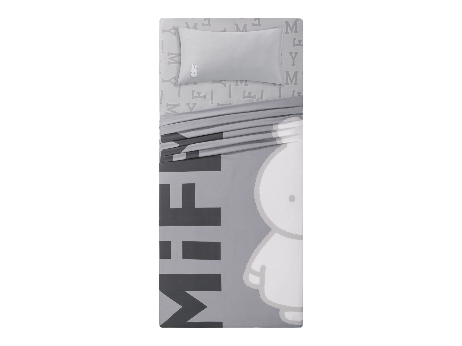 Completo lenzuola singole Miffy, prezzo 19.99 €
- Puro cotone
- Federa ...