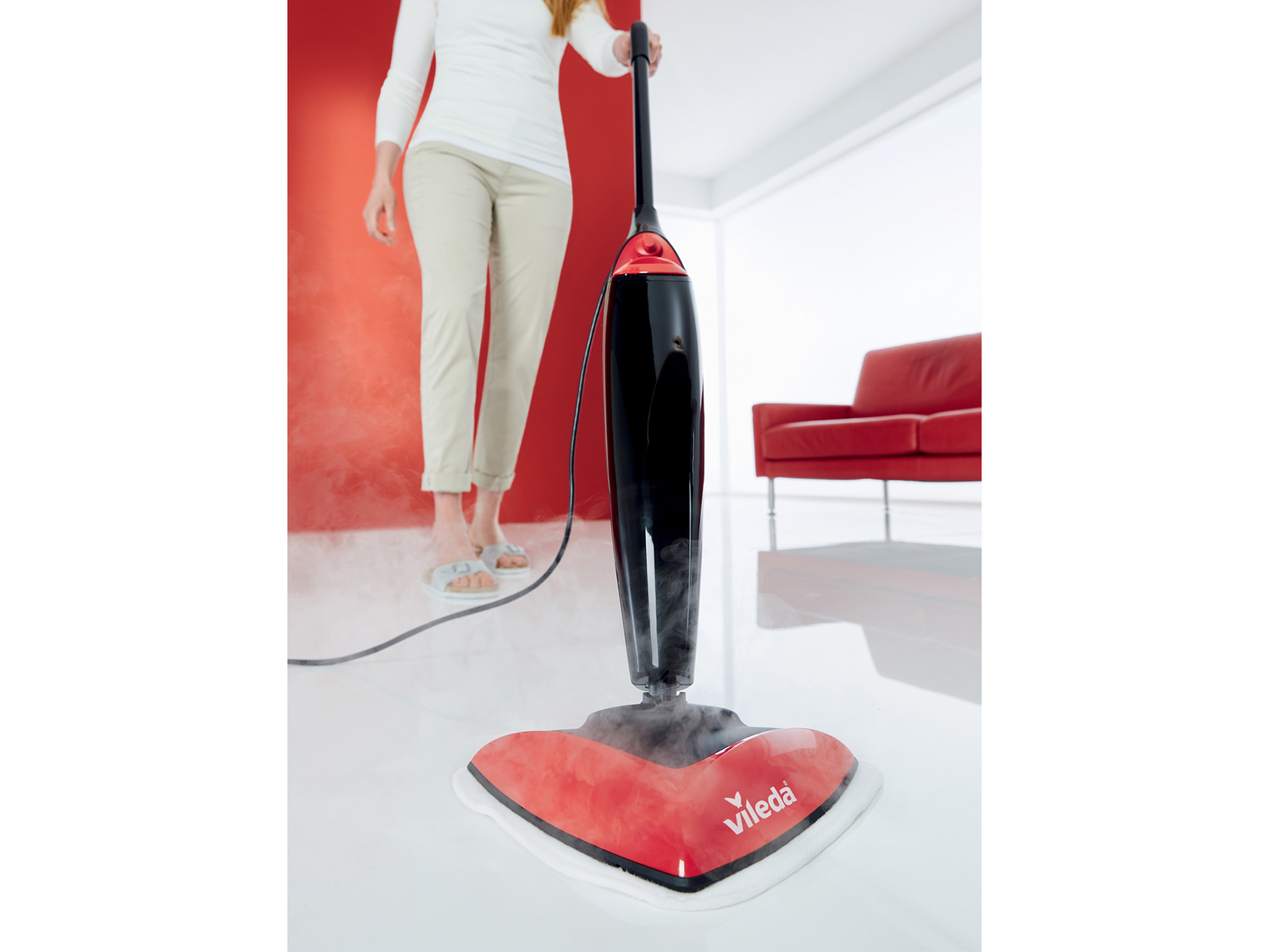 Scopa a vapore Vileda_1, prezzo 49.00 €
- Cavo: 6 m
- Capacità serbatoio: ...