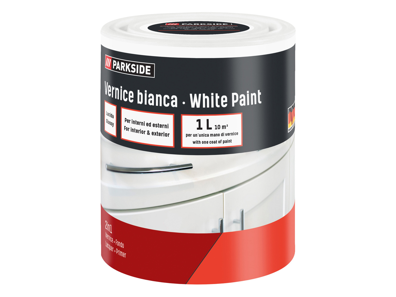 Vernice colorata, bianca o per lavagna, 1 L Parkside, prezzo 4.99 €
Caratteristiche
...