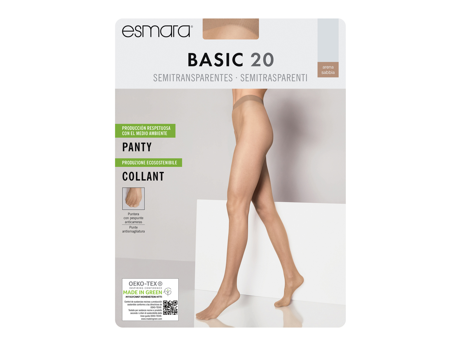 Collant da donna o gambaletti o calzini da donna 20 DEN Esmara, prezzo 2.99 &#8364; ...