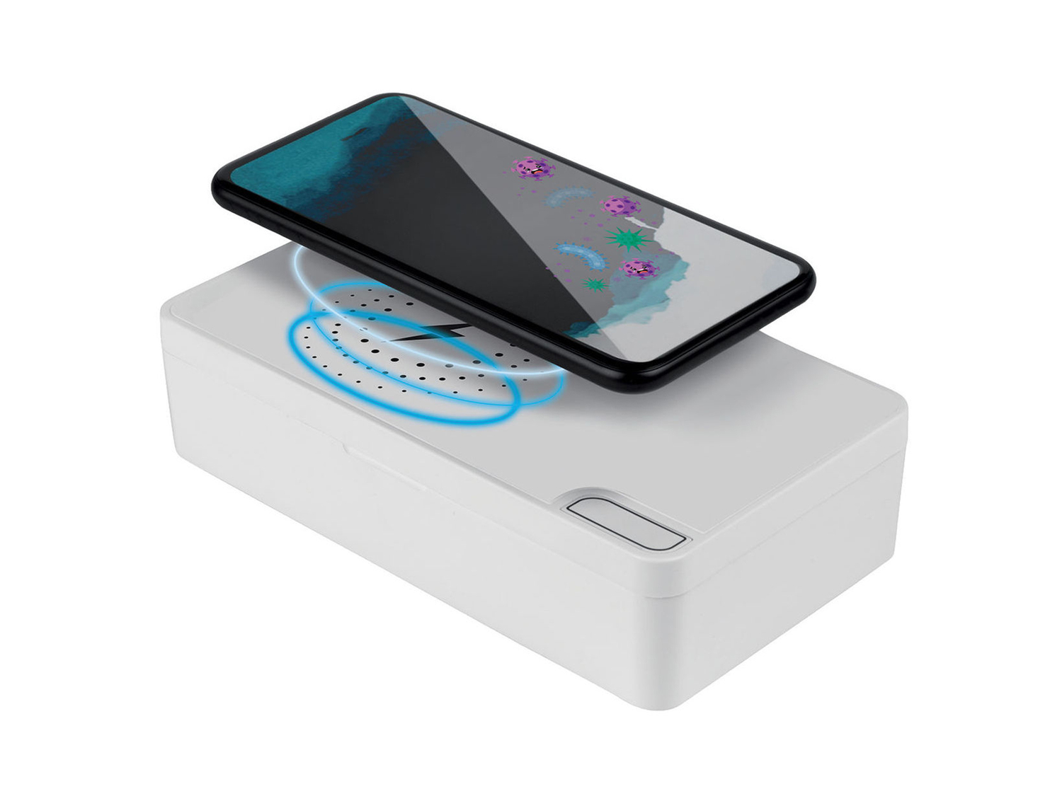 Sterilizzatore UV con base per ricarica wireless Beldray, prezzo 17.99 €
- Processo ...
