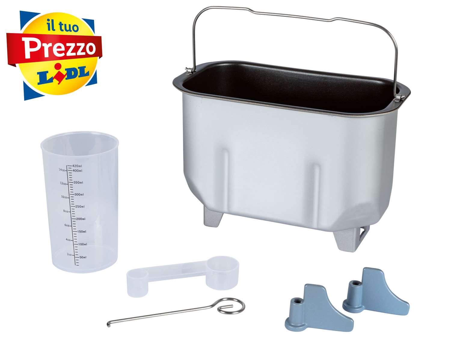 Macchina per il pane Silvercrest Kitchen Tools, prezzo 49.00 €
- Con 16 programmi ...
