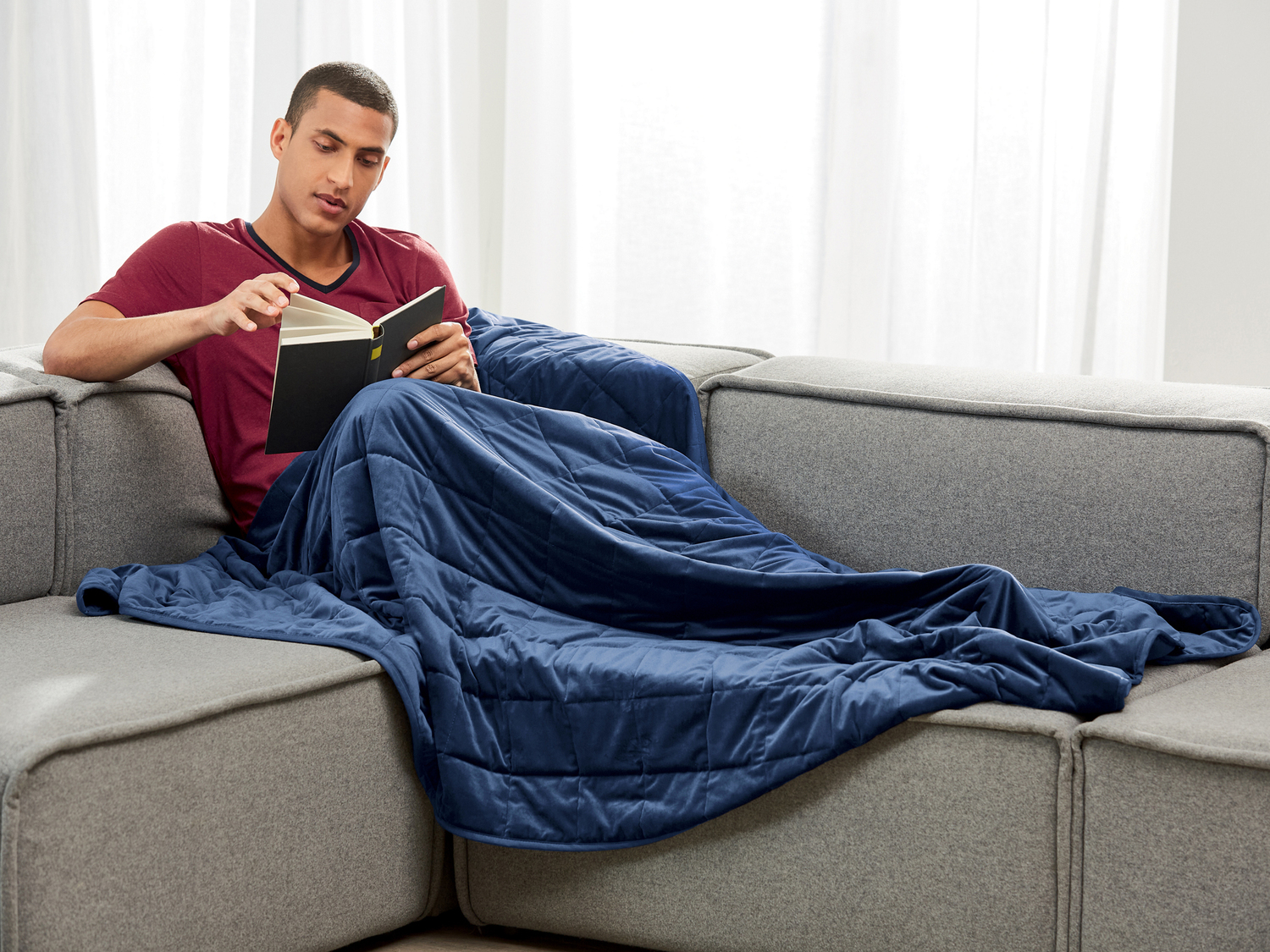 Coperta pesante Livarno, prezzo 27.99 €
155 x 200 cm
- Imbottita con ...