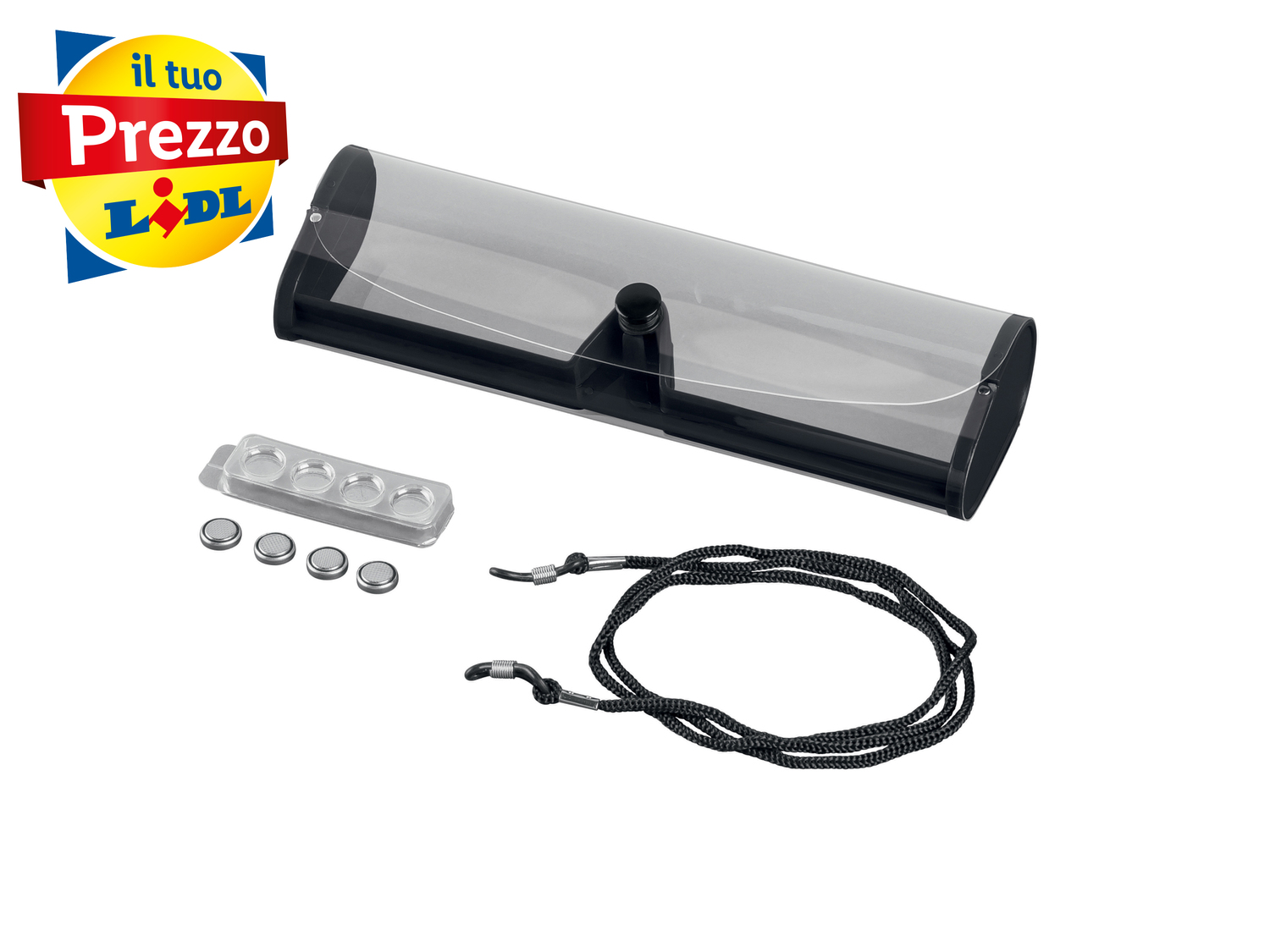 Occhiali da lettura con LED Auriol, prezzo 2.99 €
- Lenti con rivestimento antigraffio
- ...