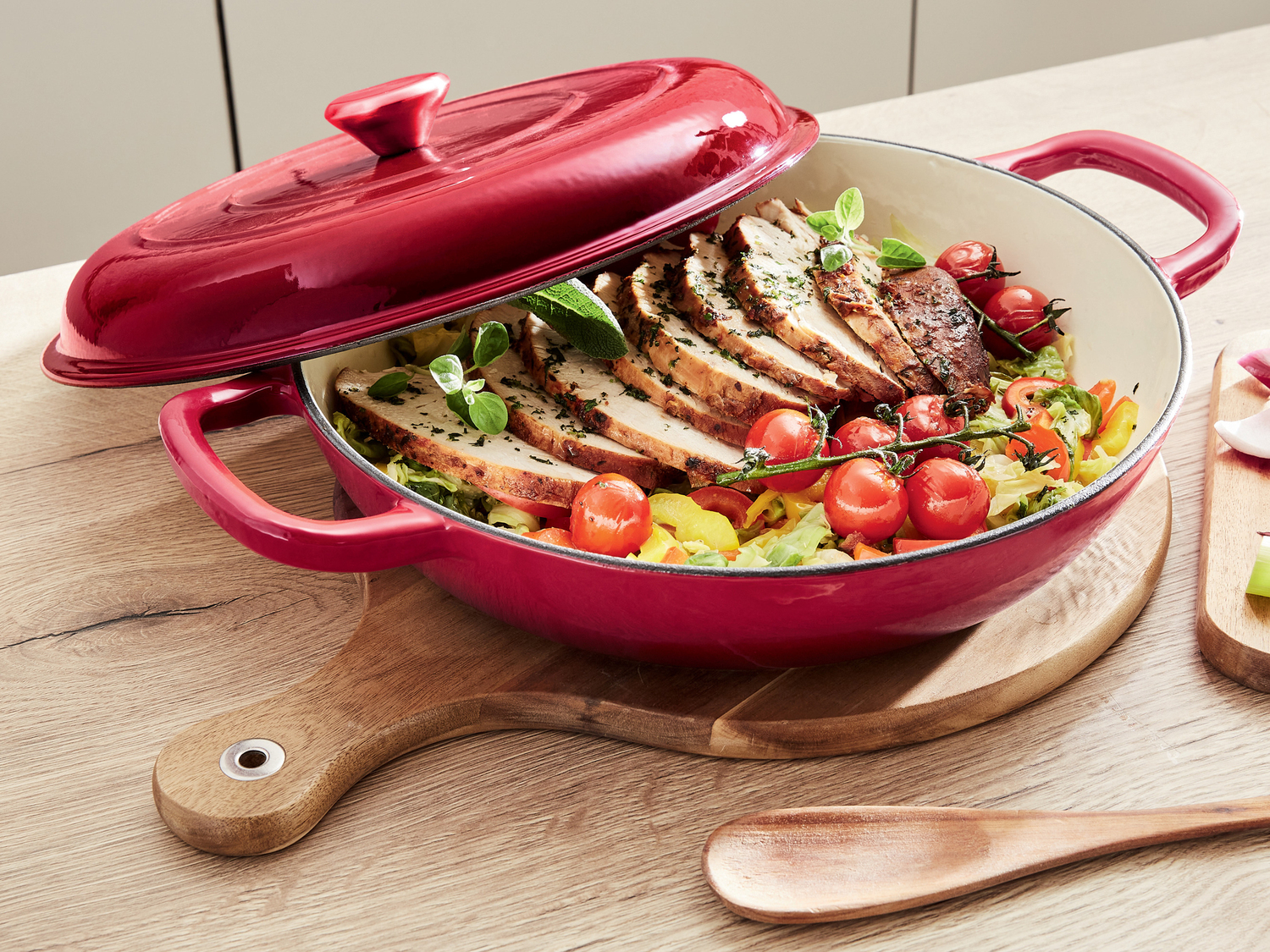 Casseruola in ghisa Ernesto, prezzo 34.99 €
Ø 29 cm
- Con sistema a ...