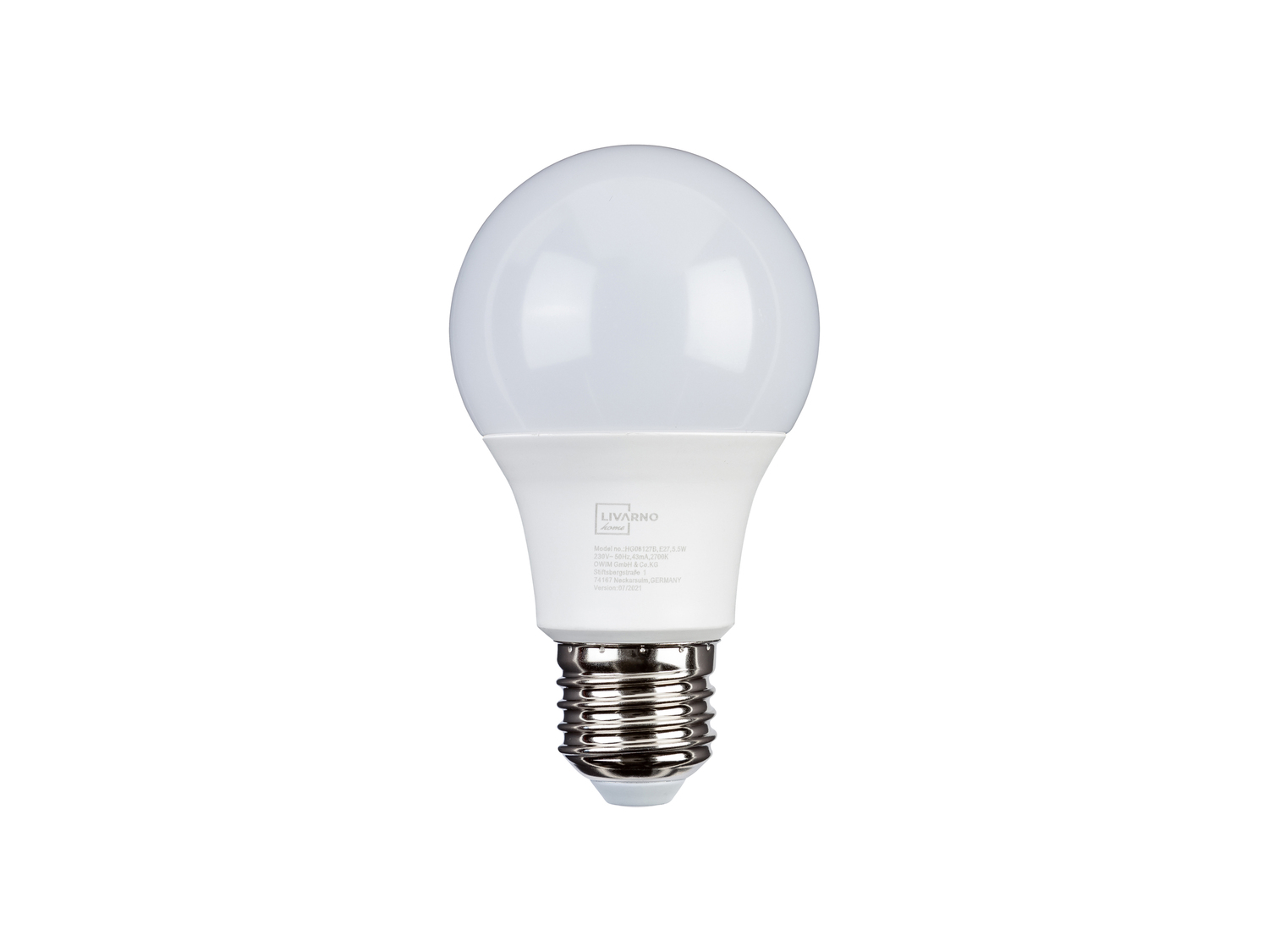 Lampadina LED a filamento 4,7 W o 8 W Livarno, prezzo 2.99 €
1 o 2 pezzi
- ...