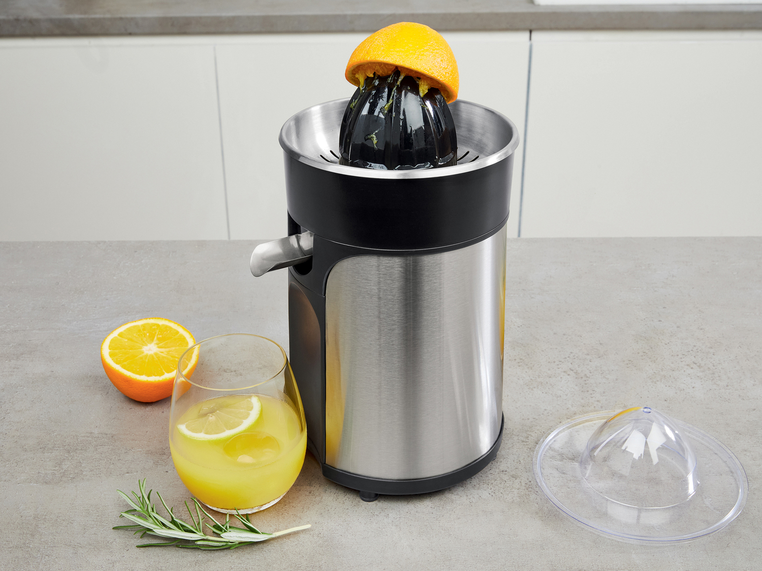 Spremiagrumi elettrico Silvercrest Kitchen Tools, prezzo 17.99 €
- Cono ...