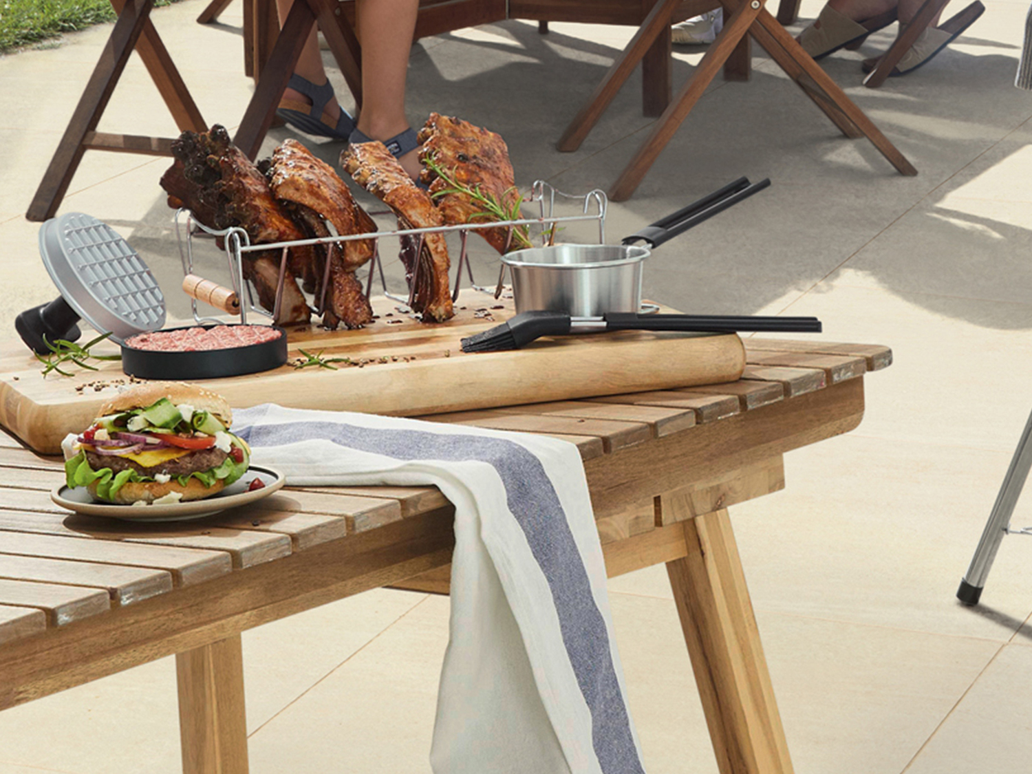 Accessori da cottura per barbecue Grill-meister, prezzo 5.99 €
- In acciaio ...