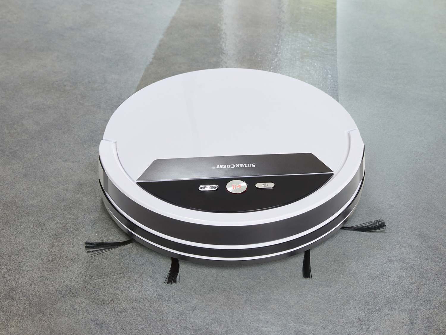 Robot aspirapolvere con funzione di lavaggio Silvercrest, prezzo 129.00 € ...