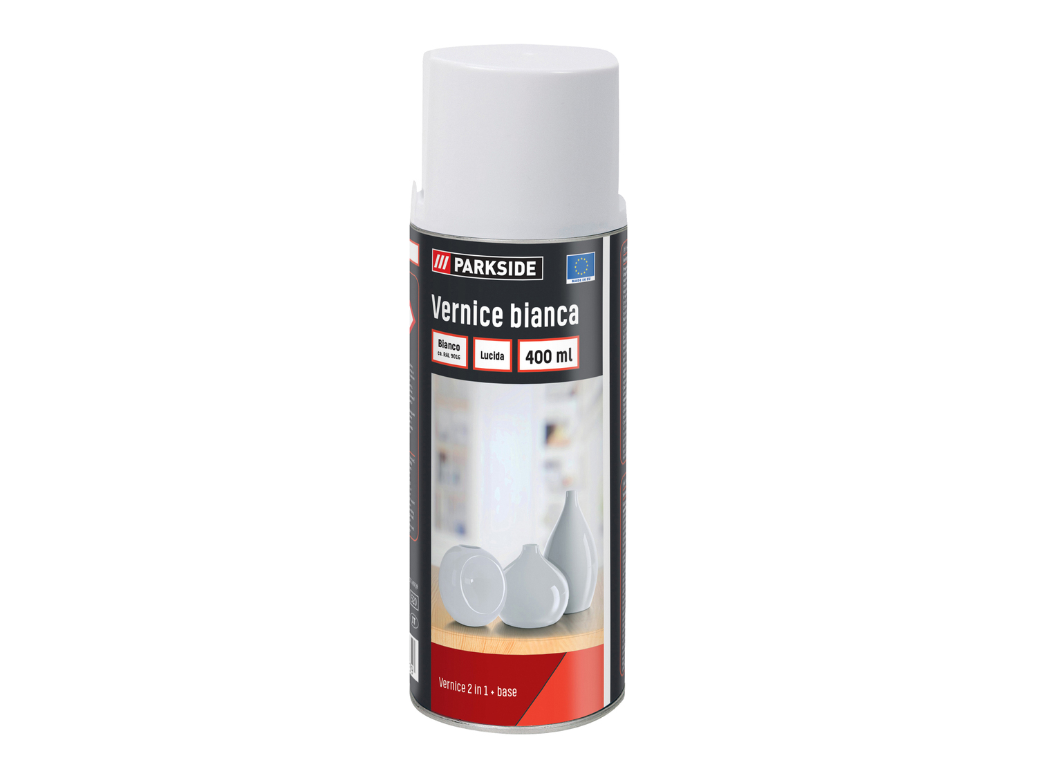 Vernice trasparente o colorata spray Parkside, prezzo 3.99 €
400 ml
- ...