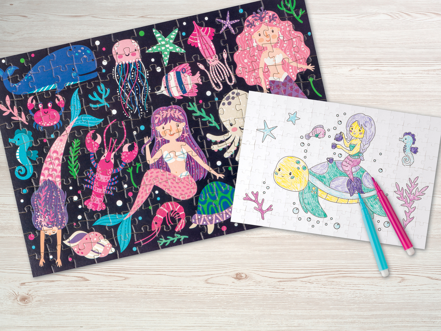 Puzzle da colorare Crelando, prezzo 3.99 €
150 pezzi
- 2 in 1:
- Lato ...