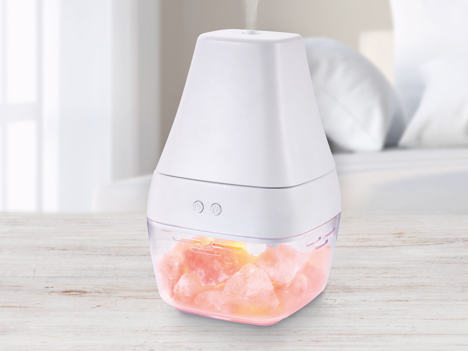 Diffusore di aromi ai cristalli di sale Silvercrest, prezzo 24.99 € 
- Spegnimento ...