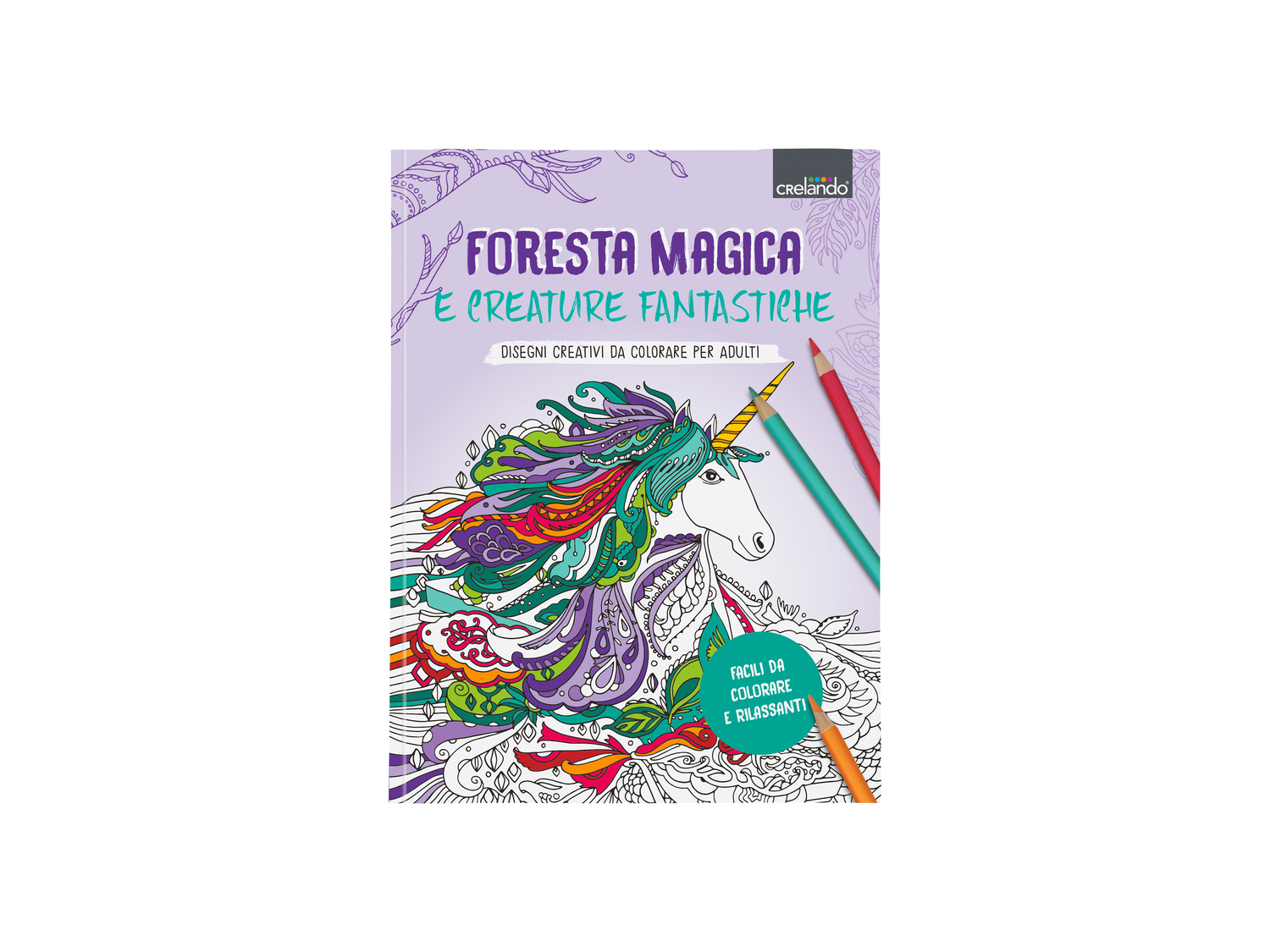 Album da colorare Crelando, prezzo 4.99 €
- Disegni creativi per adulti
- ...