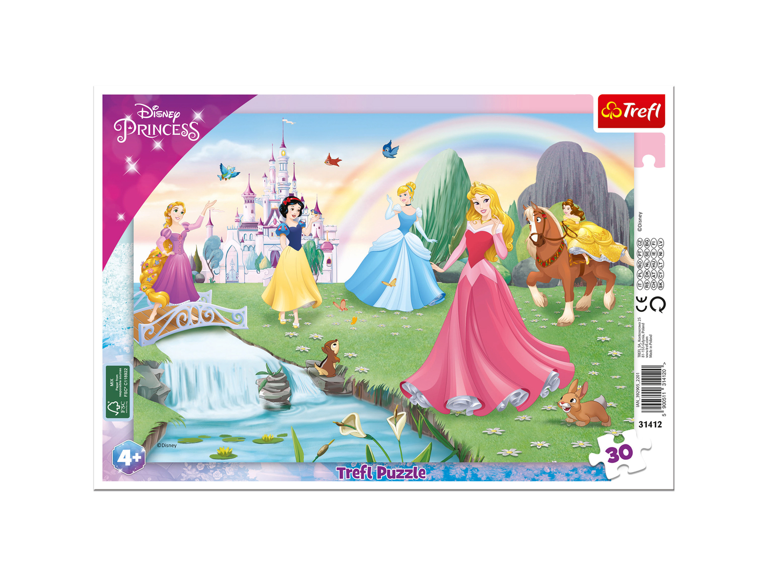 Puzzle per bambini Avengers, Paw Patrol, Frozen, Peppa Pig, Disney Princess, Winnie ...