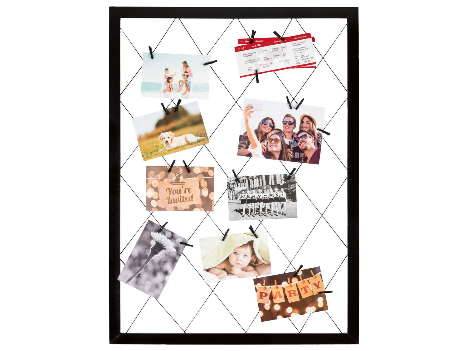 Cornice portafoto multipla o lavagnetta portafoto Livarno, prezzo 11.99 € ...