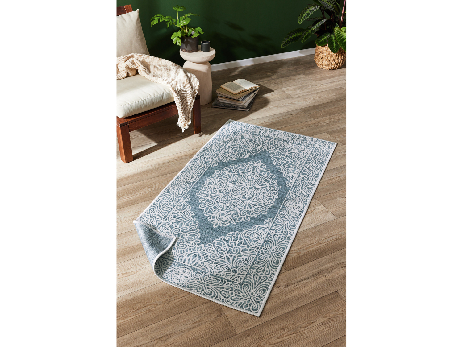 Tappeto reversibile Livarno, prezzo 29.99 &#8364; 
80 x 160 cm 
- Double face
- ...