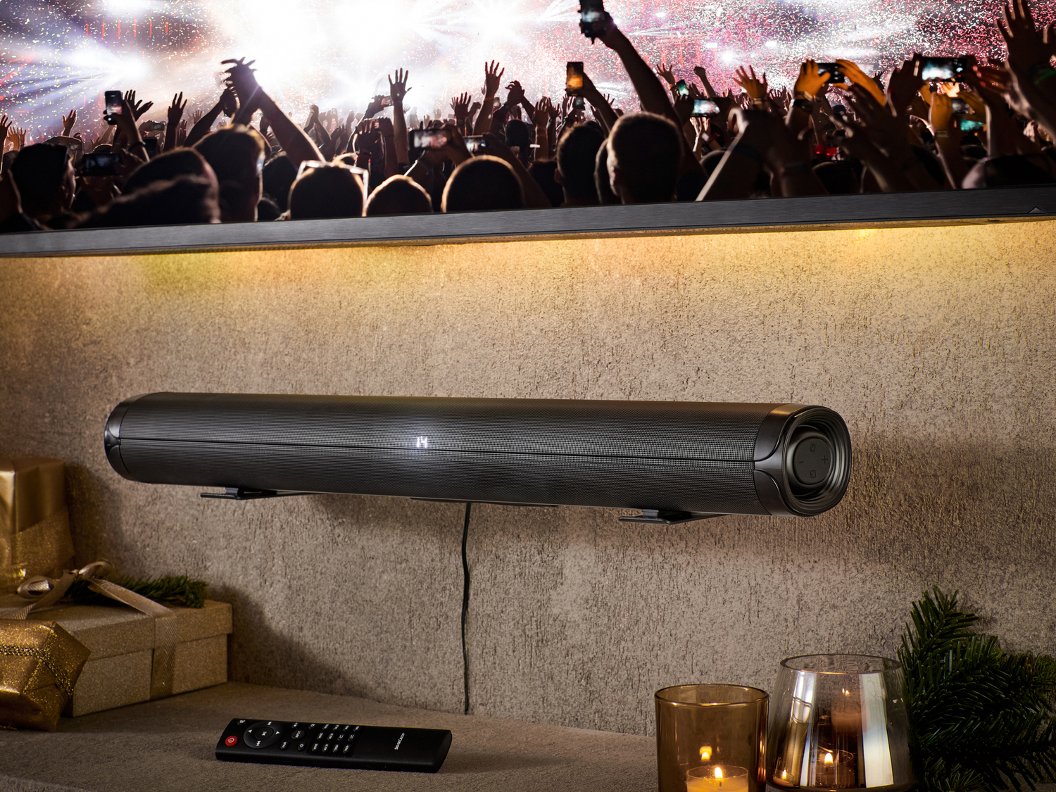 Altoparlante Soundbar Silvercrest, prezzo 69.00 €
- Telecomando, cavo ...