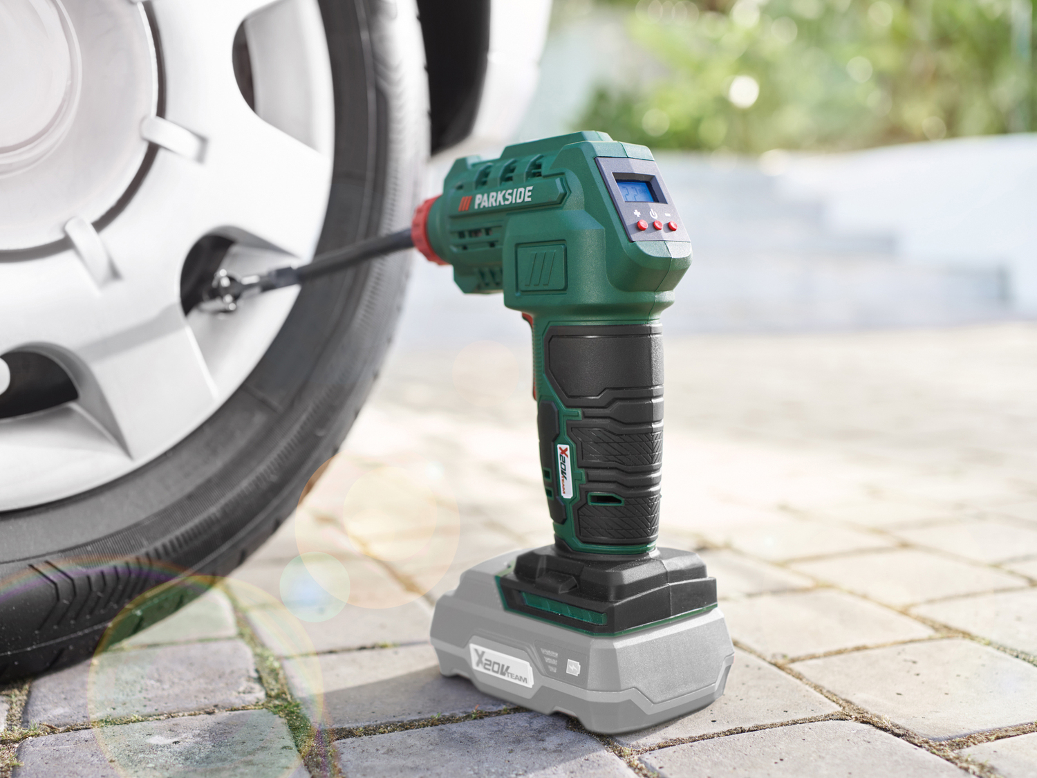 Compressore o pompa ricaricabile Parkside, prezzo 24.99 €
Prodotto della ...