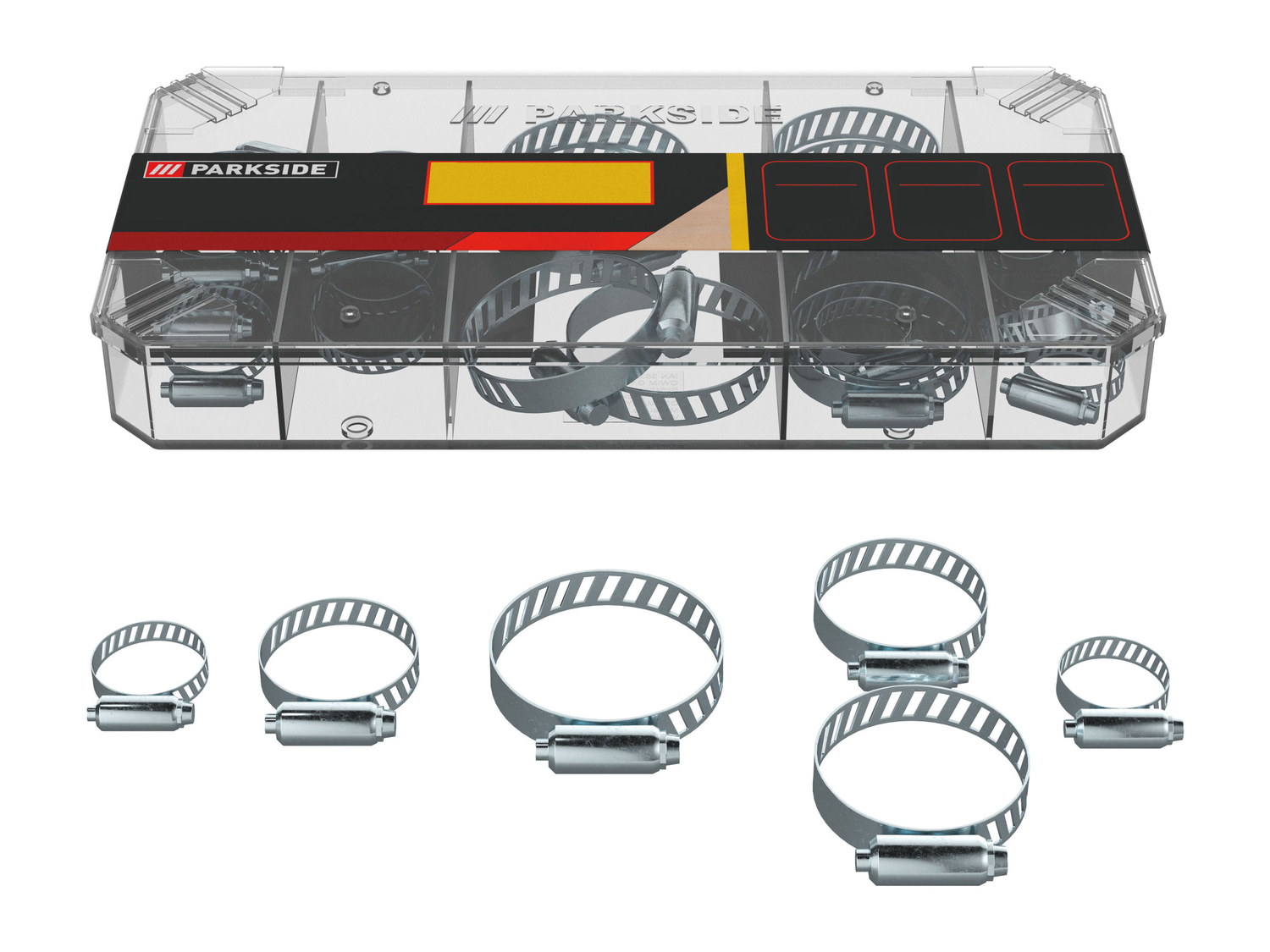 Set minuteria Parkside, prezzo 2.99 €
A scelta tra:
- Rivetti: 320 pezzi
- ...