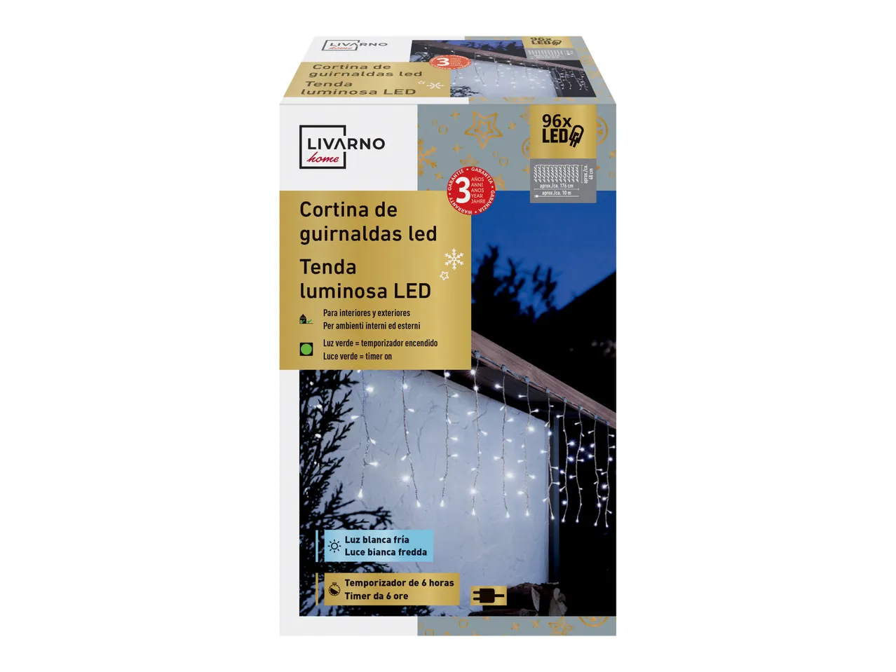 Tenda o rete luminosa a LED , prezzo 12.99 EUR
Tenda o rete luminosa a LED
- Per ...