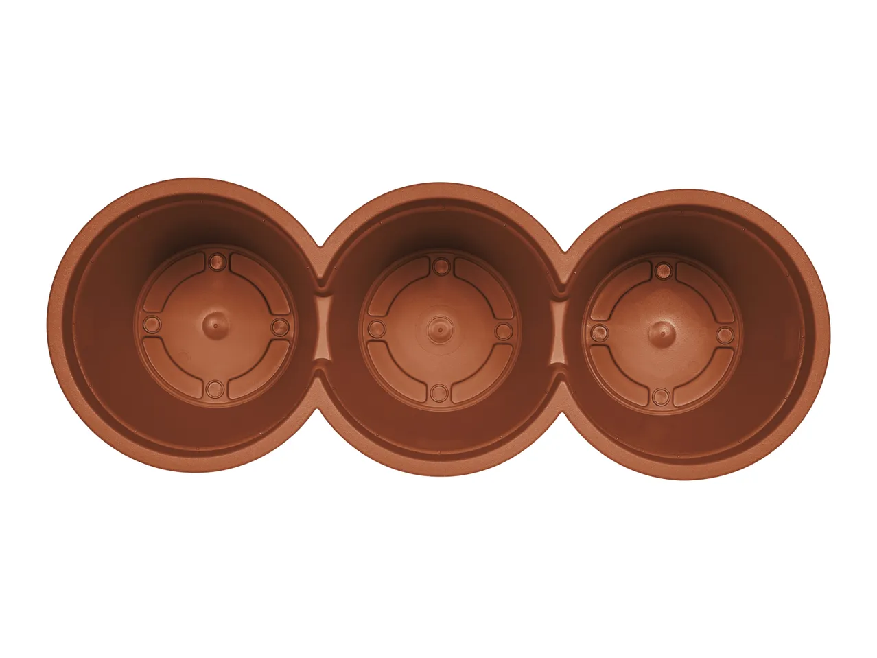 Vaso triplo per piante , prezzo 3.99 EUR 
Vaso triplo per piante 
- 100% plastica ...