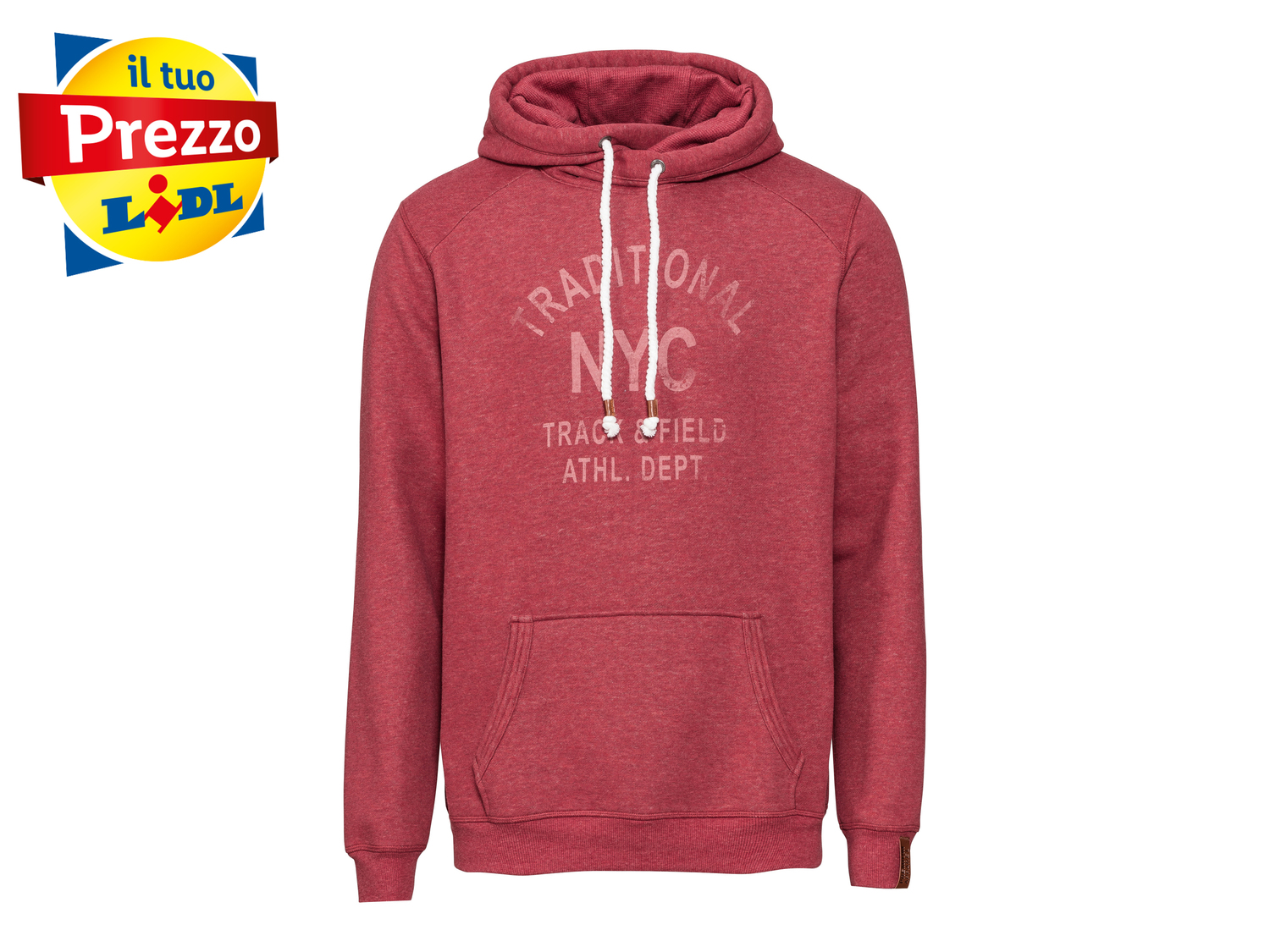 Felpa da uomo Livergy, prezzo 12.99 €
Misure: S-XL
- Oeko tex NEW
