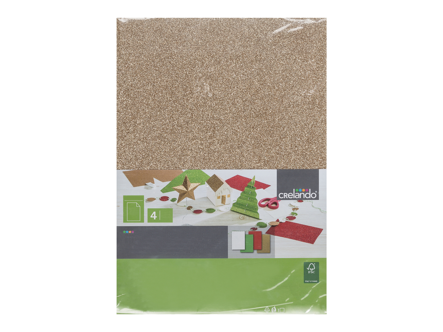 Set per bricolage con glitter Crelando, le prix 3.99 €
Caratteristiche