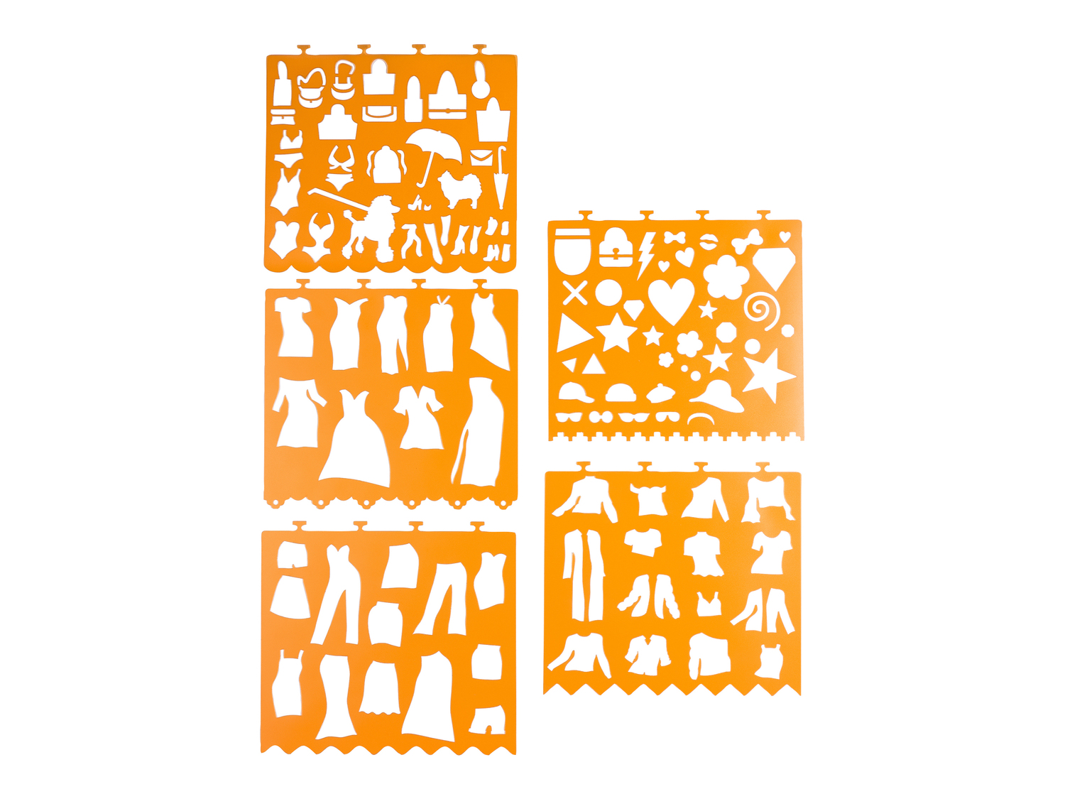 Libro con sagome da disegno Crelando, le prix 3.99 €
- 1 blocco per ...