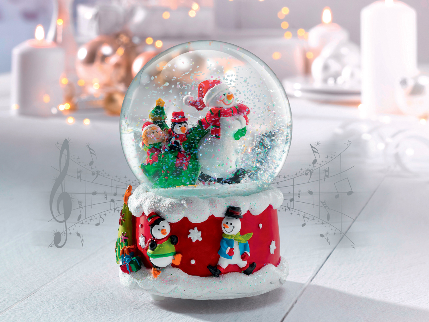 Palla di neve con carillon Melinera, prezzo 9.99 €
- Con melodia natalizia
Caratteristiche
...