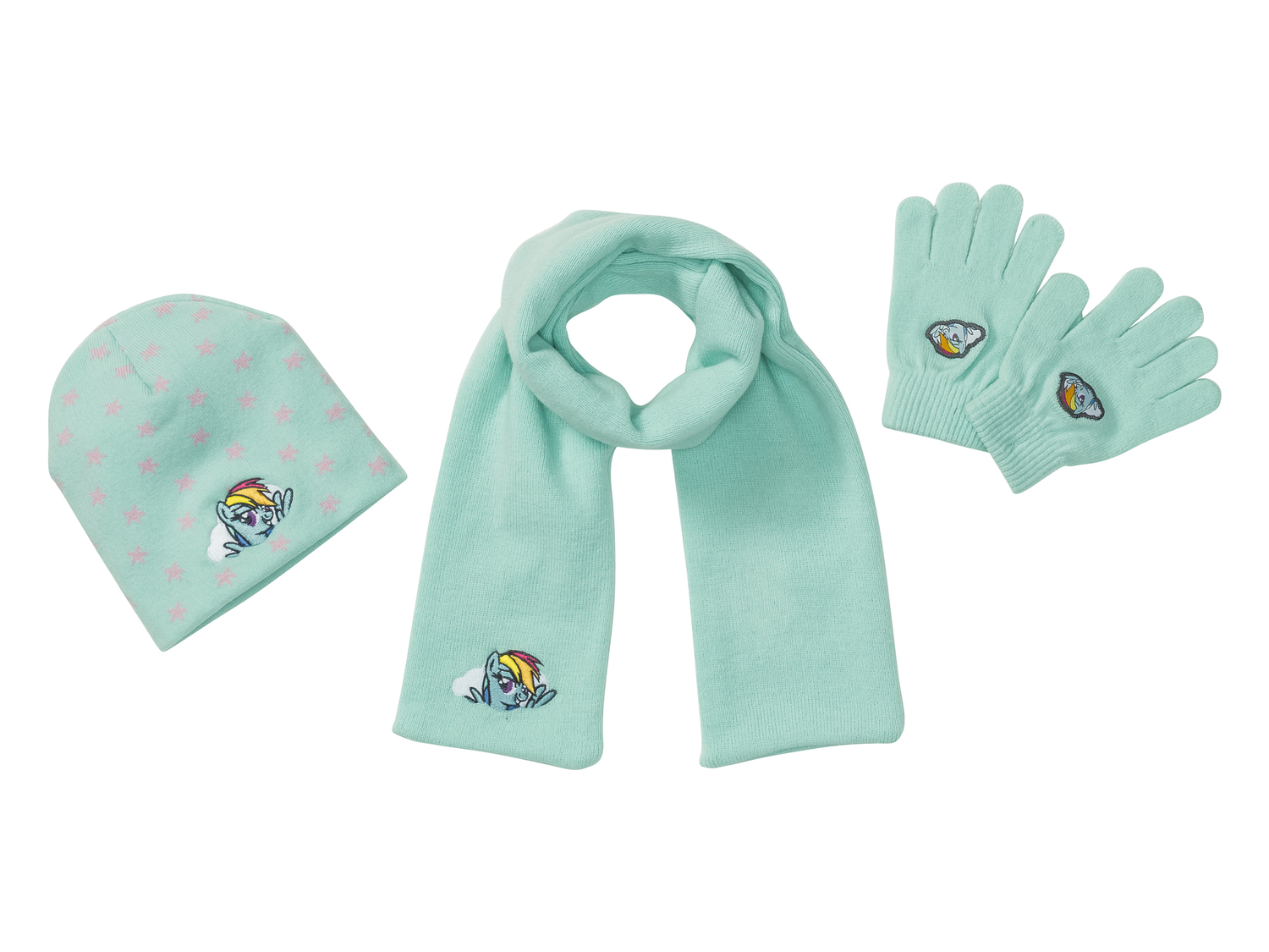Set berretto, guanti e sciarpa per bambini , prezzo 8.99 €
Taglia unica
Caratteristiche ...