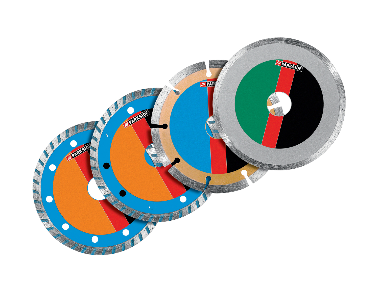Set accessori per smerigliatrice angolare Parkside, prezzo 4.99 € 
- Disco a ...