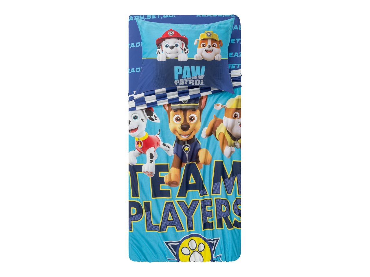 Completo lenzuola singole Paw Patrol, , prezzo 24.99 EUR
Completo lenzuola singole ...