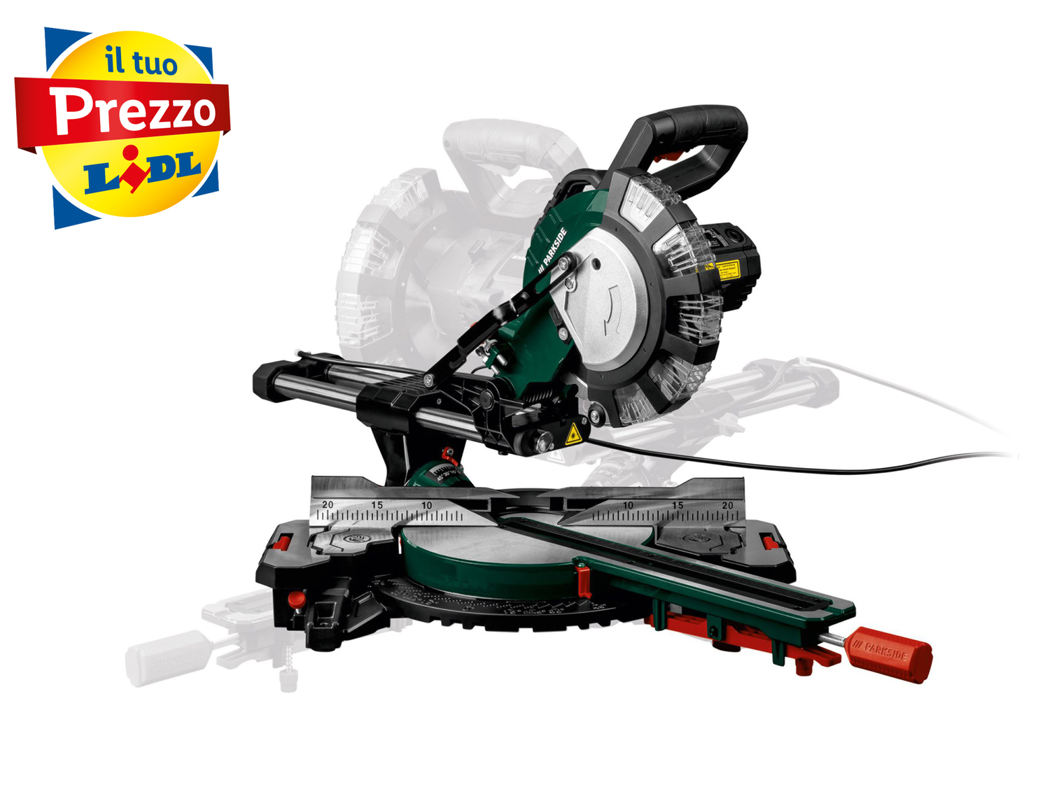 Sega circolare per tagli obliqui Parkside, prezzo 99.00 €
- Laser per una maggiore ...