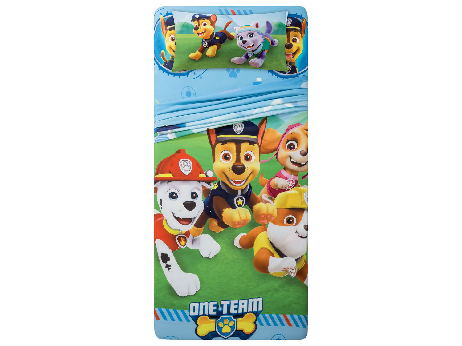 Completo lenzuola singole Paw Patrol, Sam il pompiere, Minions, Minnie Mouse, Miraculous, ...