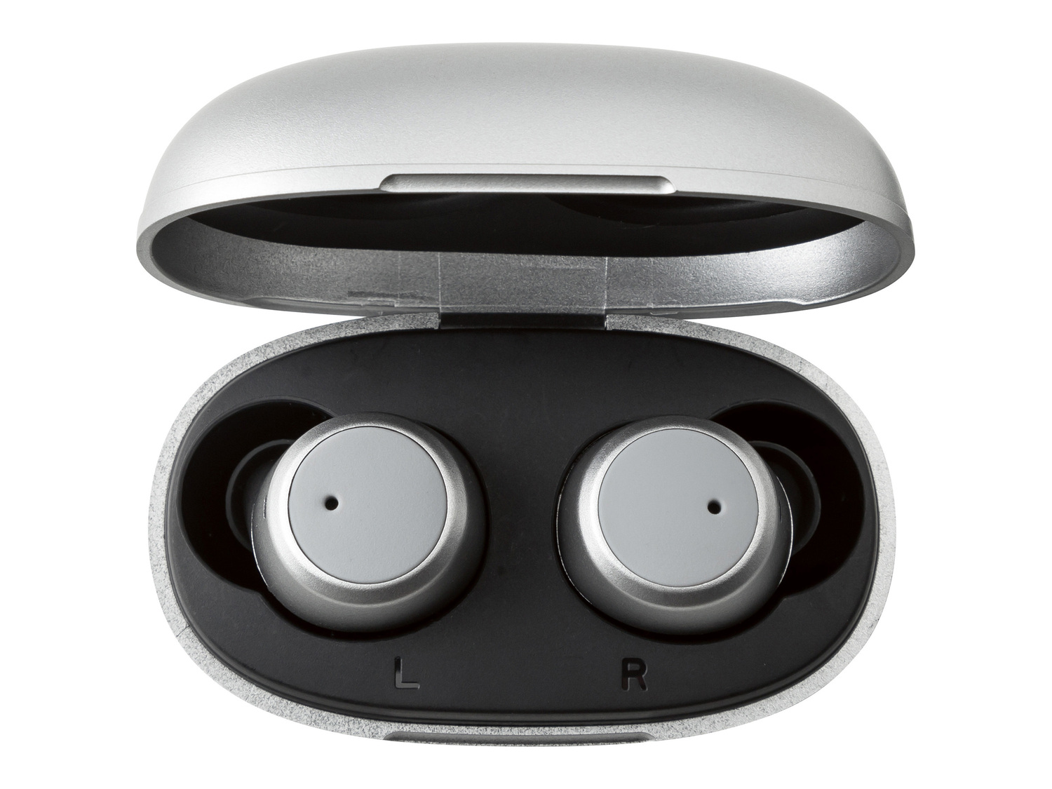 Cuffie auricolari bluetooth con custodia di ricarica Silvercrest, prezzo 24.99 € ...