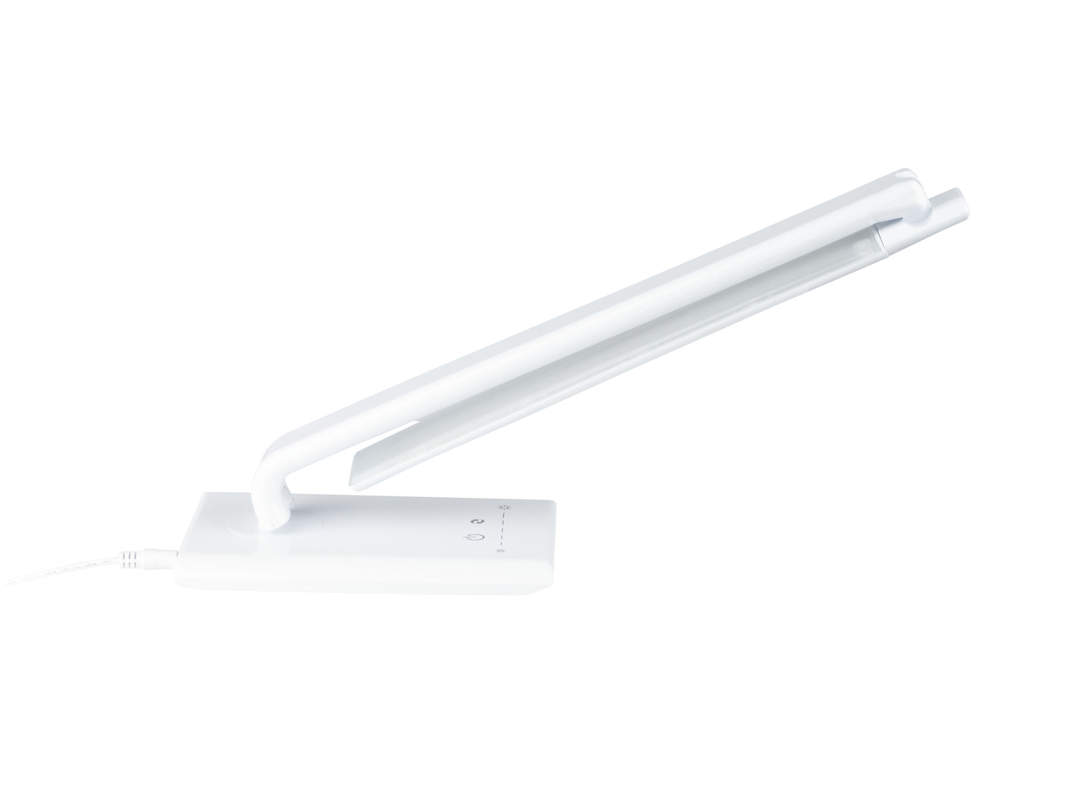 Lampada LED da tavolo Livarno Lux, prezzo 19.99 €
- Con porta USB e pannello ...
