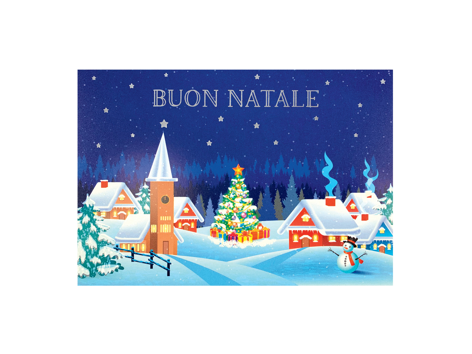 Biglietti di auguri natalizi Melinera, prezzo 0.79 €
Caratteristiche