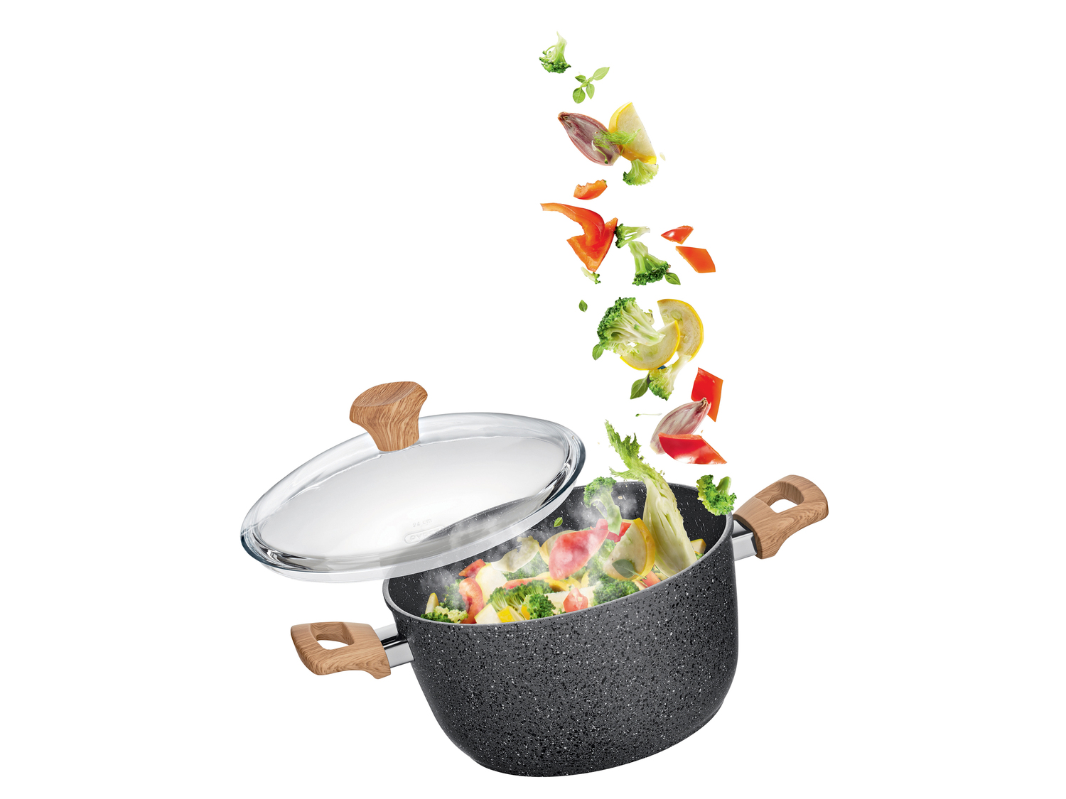 Pentola Ernesto, prezzo 14.99 €
Ø 24 cm
- Rivestimento antiaderente ...