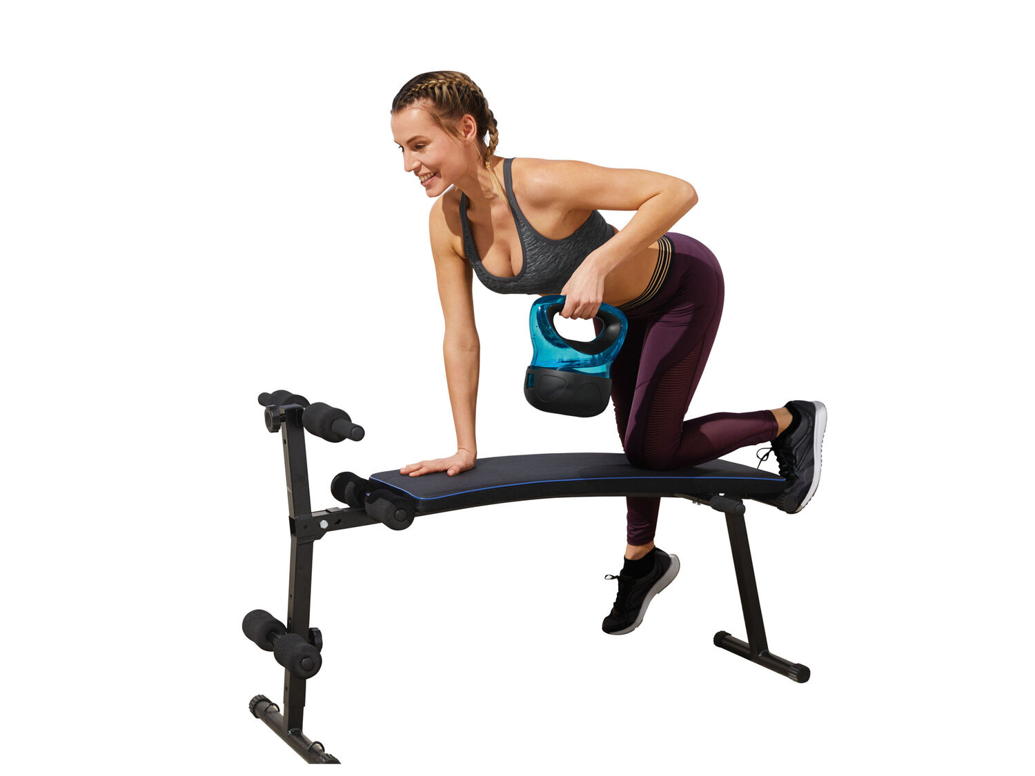 Peso Kettlebell Crivit, prezzo 11.99 €
- Riempibile con acqua
- Peso ...
