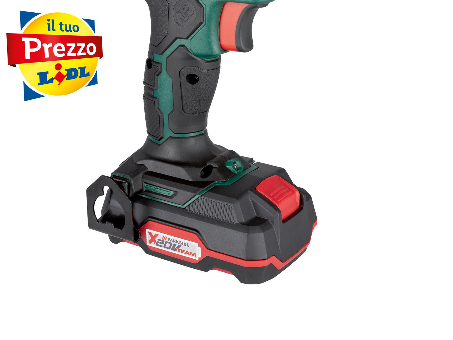 Set trapano avvitatore ricaricabile Parkside, X20VTeam, prezzo 69.00 €
- Motore ...