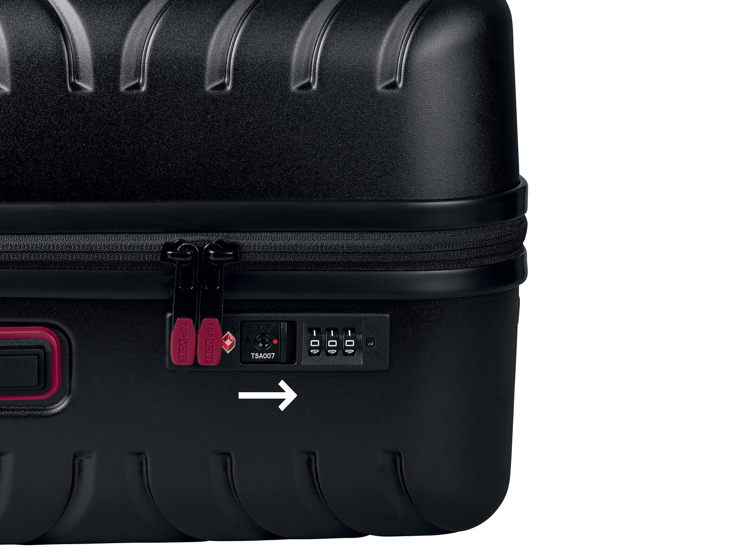 Trolley da viaggio Top-move-var, prezzo 59.00 &#8364; 
61 L - nero 
- Con lucchetto ...