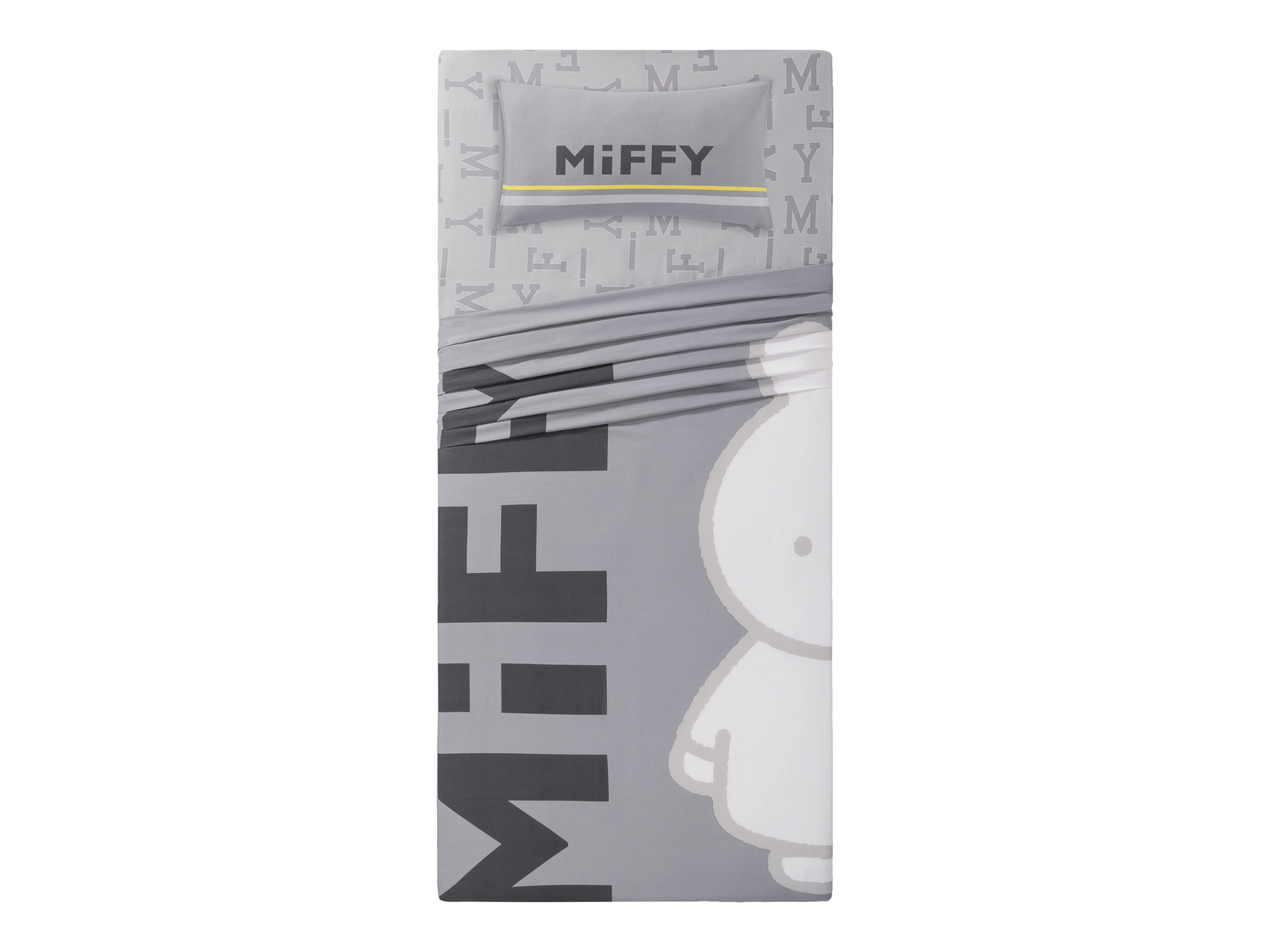 Completo lenzuola singole Miffy, prezzo 19.99 €
- Puro cotone
- Federa ...