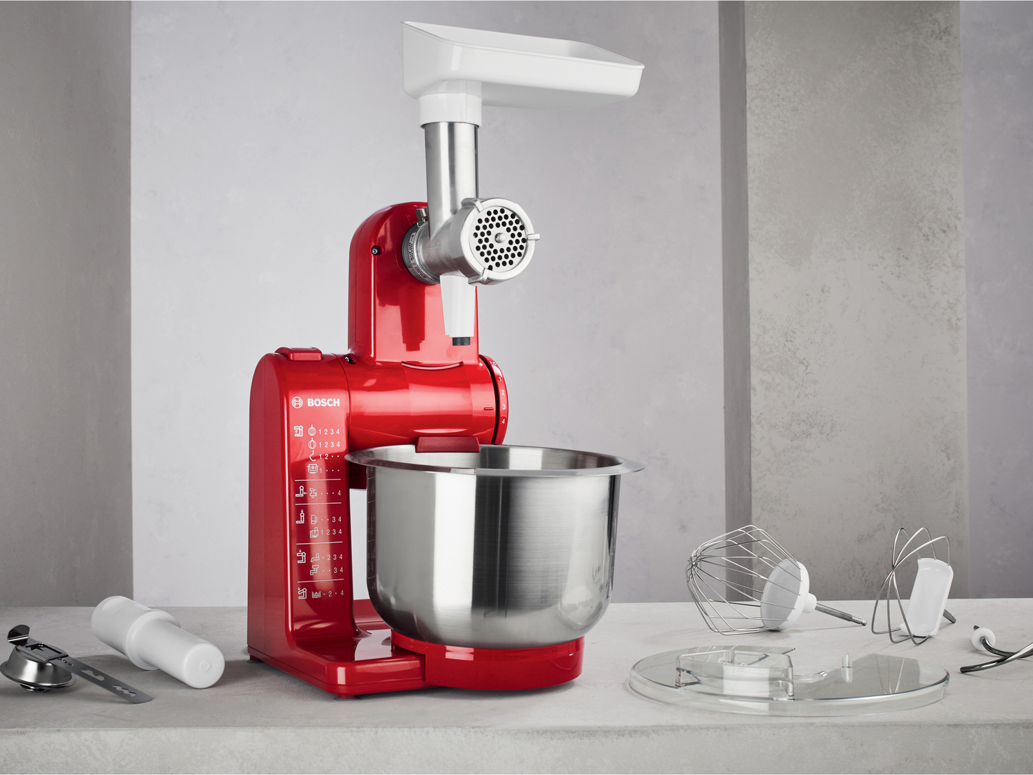 Impastatrice planetaria Bosch, prezzo 139.00 €
- Motore da 500 W e varietà ...