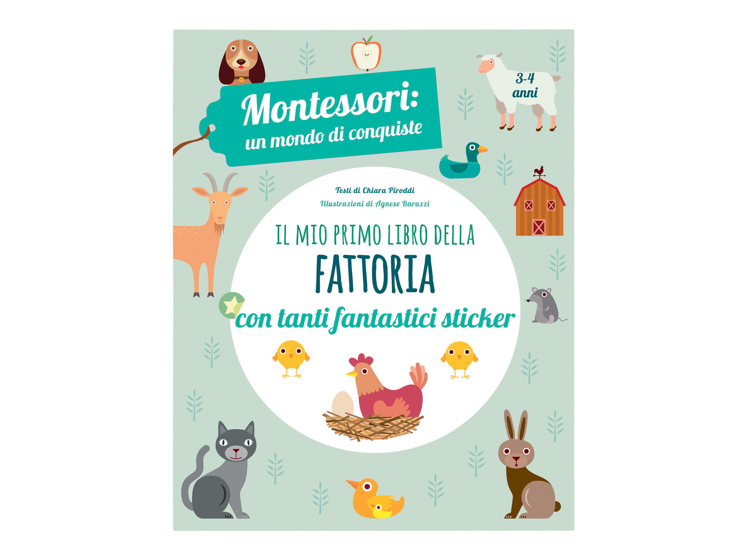 Album da colorare con sticker per bambini Montessori , prezzo 4.99 €