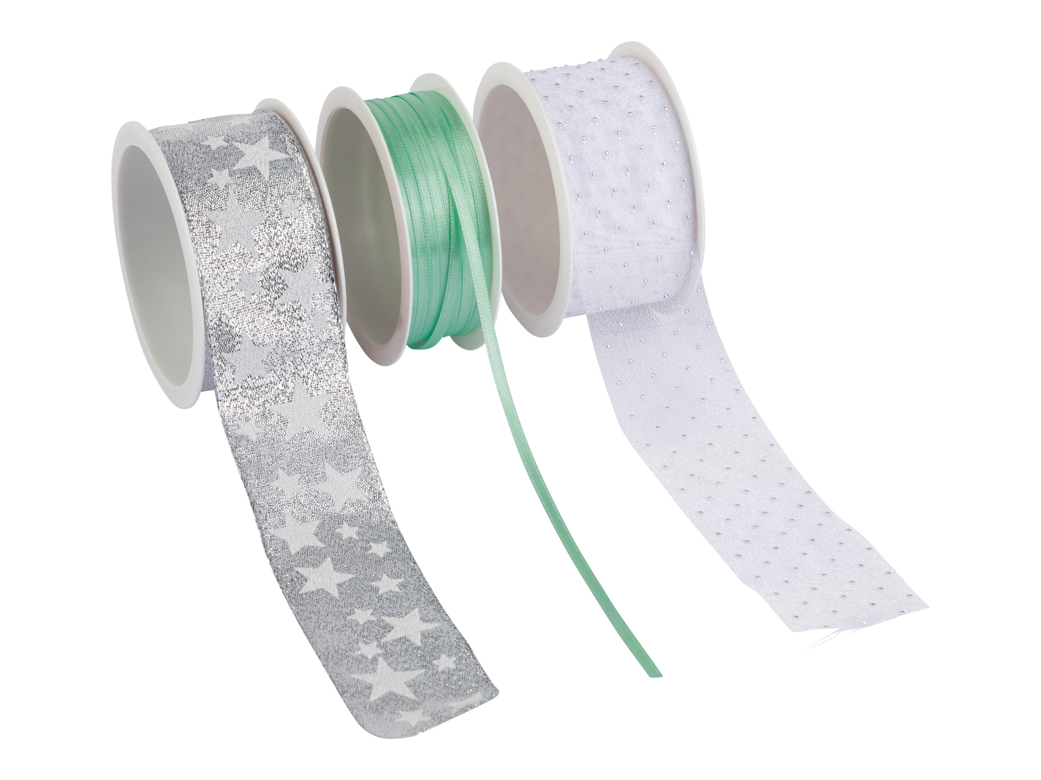 Set nastri regalo Crelando, prezzo 1.99 €
3 pezzi
- Ogni nastro: 3 m
Caratteristiche
...