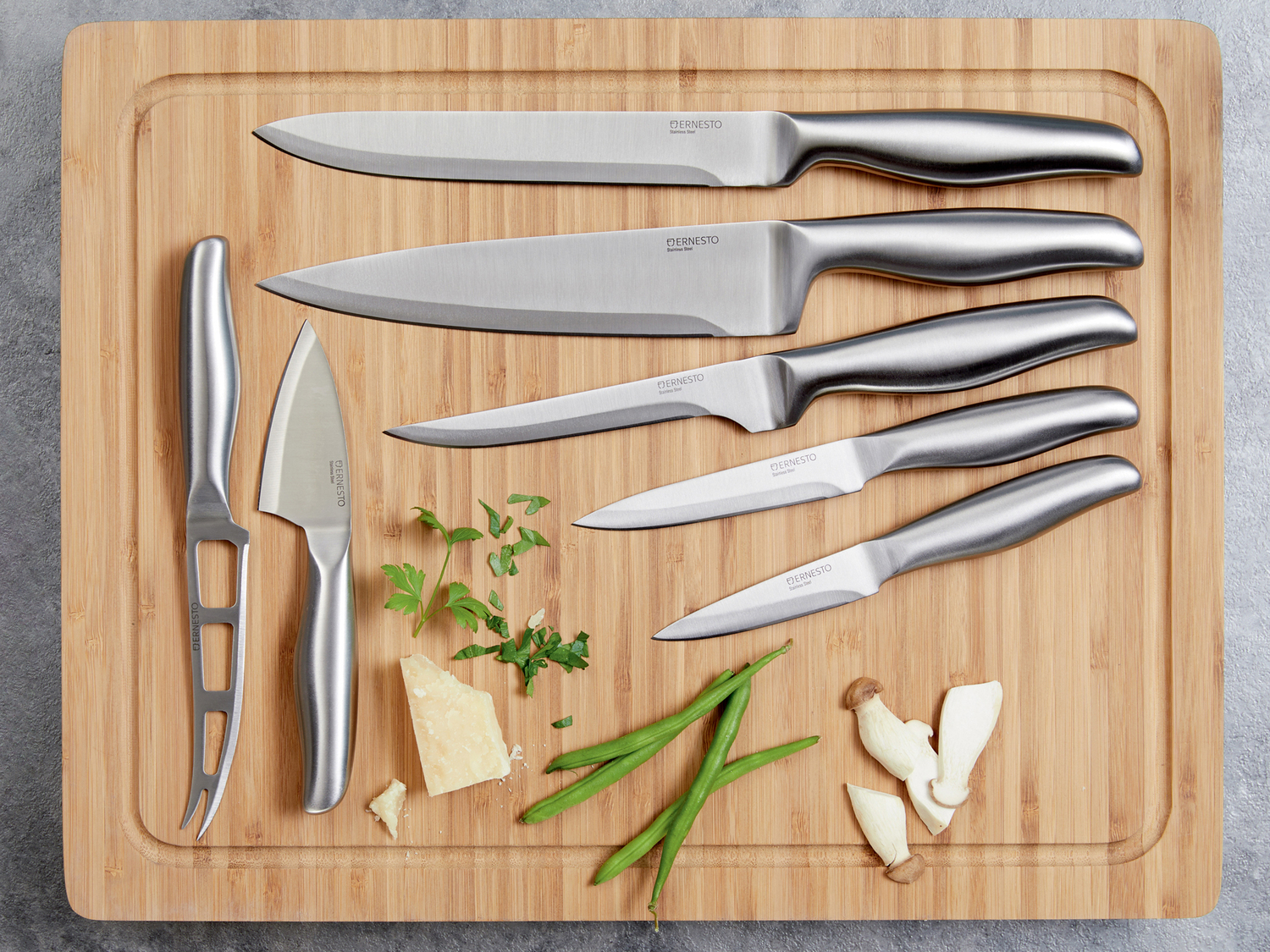 Coltello da cucina Ernesto, prezzo 4.99 €
1 o 2 pezzi
- Lavabile in ...