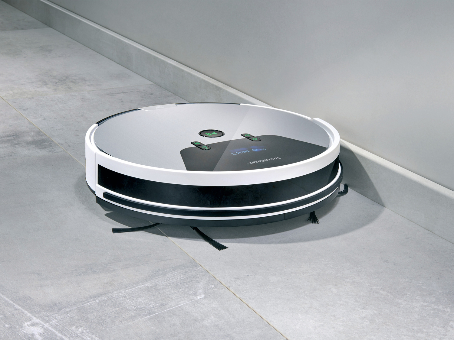 Robot aspirapolvere Silvercrest, prezzo 159.00 €
Compatibile con l’app LIDL ...