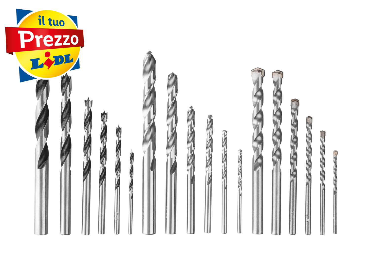 Set trapano a percussione ricaricabile Parkside, prezzo 139.00 € 
- Motore senza ...
