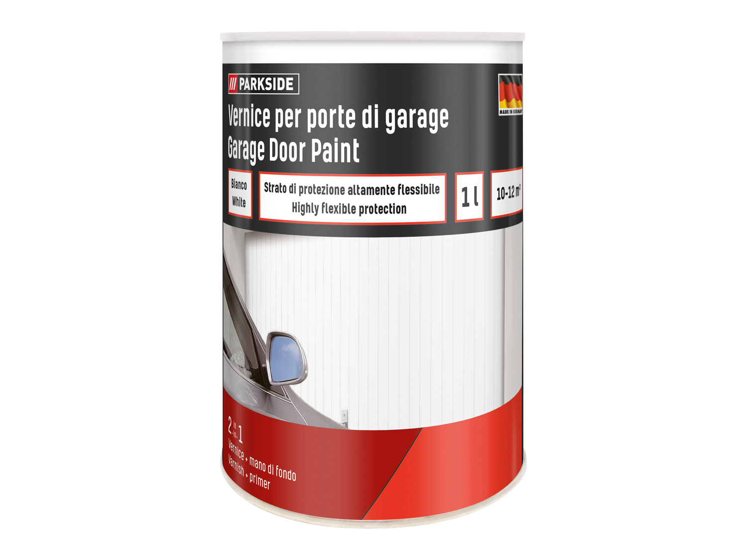 Vernice martellata, per portone del garage o lacca protettiva per zinco Parkside, ...